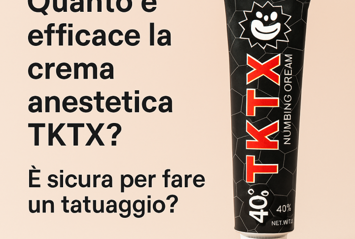 TKTX funziona davvero? Tutto sull’anestesia prima del tatuaggio